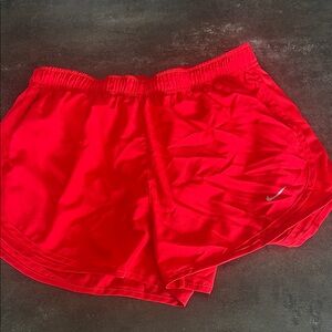 Nike Women's Bright Red Athletic Shorts